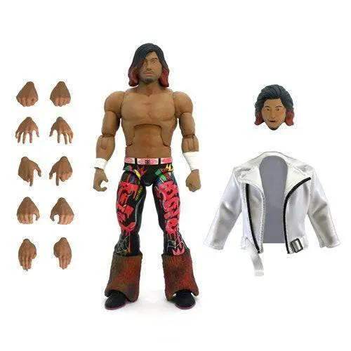 New Japan Pro Wrestling Ultimates Action Figure With Interchangeable Heads - ToylandEU