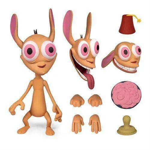 Ren Stimpy Deluxe Action Figure With Interchangeable Heads - ToylandEU