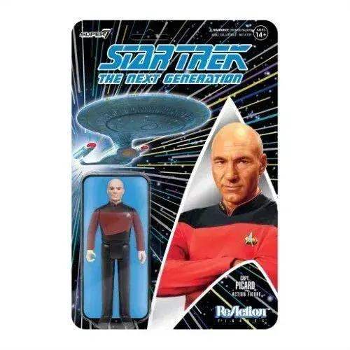 Star Trek Captain Picard ReAction Figure 3.75 Inch Collectible - ToylandEU