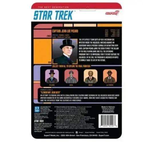 Star Trek Captain Picard ReAction Figure 3.75 Inch Collectible - ToylandEU