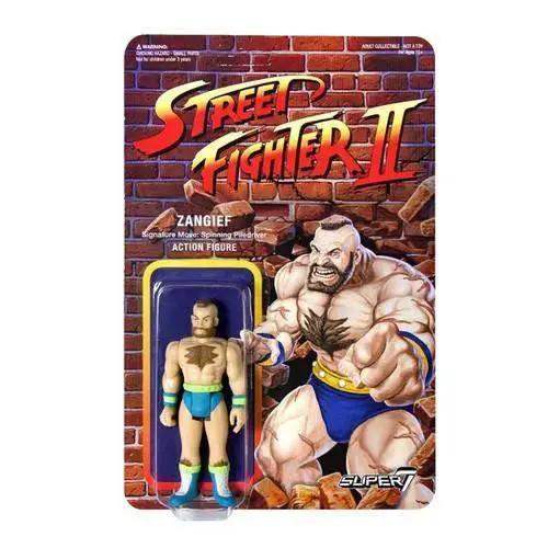 Street Fighter II Retro ReAction Action Figure Blanka Collectible - ToylandEU