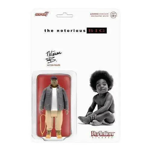 Notorious B.I.G. ReAction Figure Retro Collectible Cardback Edition - ToylandEU