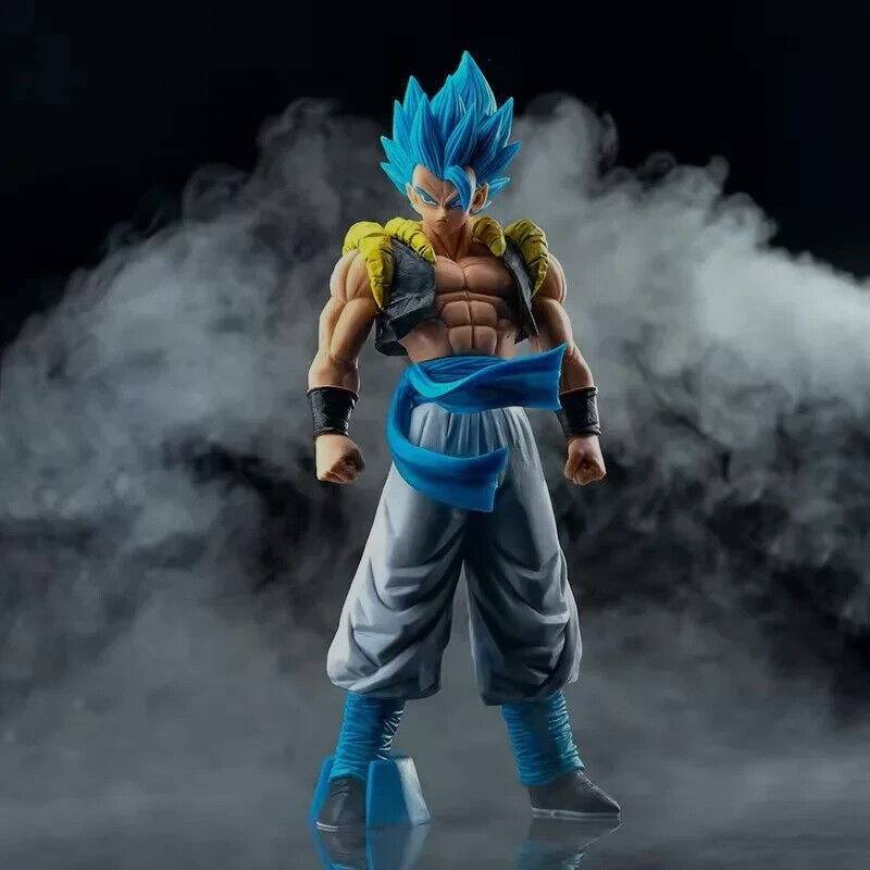 Super Saiyan Blue Gogeta Figure, Goku & Vegeta Fusion Dance DBZ Dragon ball Figurines