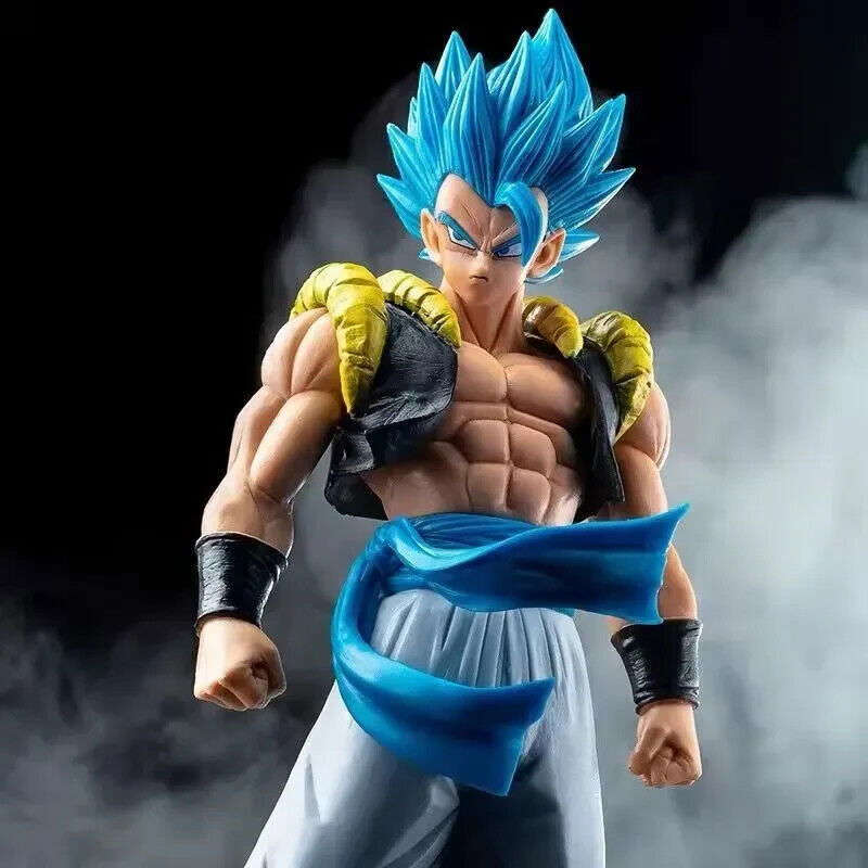 Super Saiyan Blue Gogeta Figure, Goku & Vegeta Fusion Dance DBZ Dragon ball Figurines
