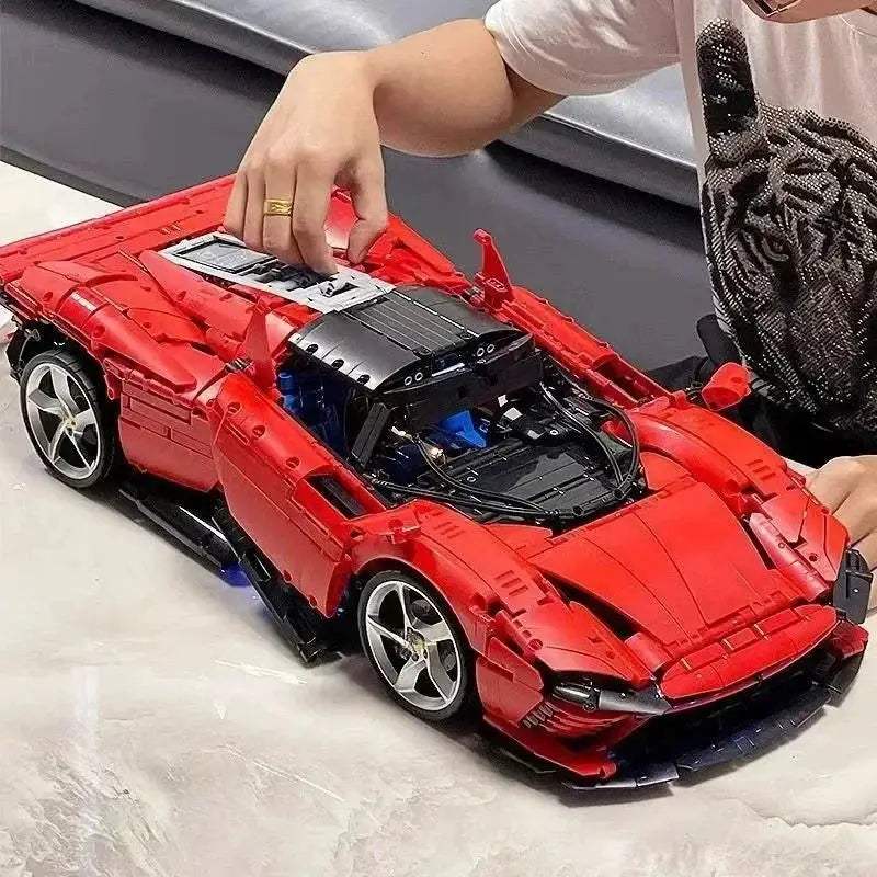 Supercar Building Blocks Tech Model 42143 Compatible With Lego - ToylandEU