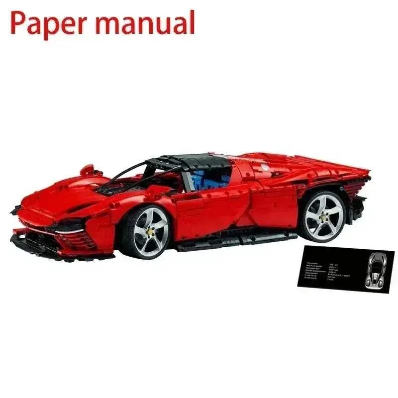 Supercar Building Blocks Tech Model 42143 Compatible With Lego - ToylandEU
