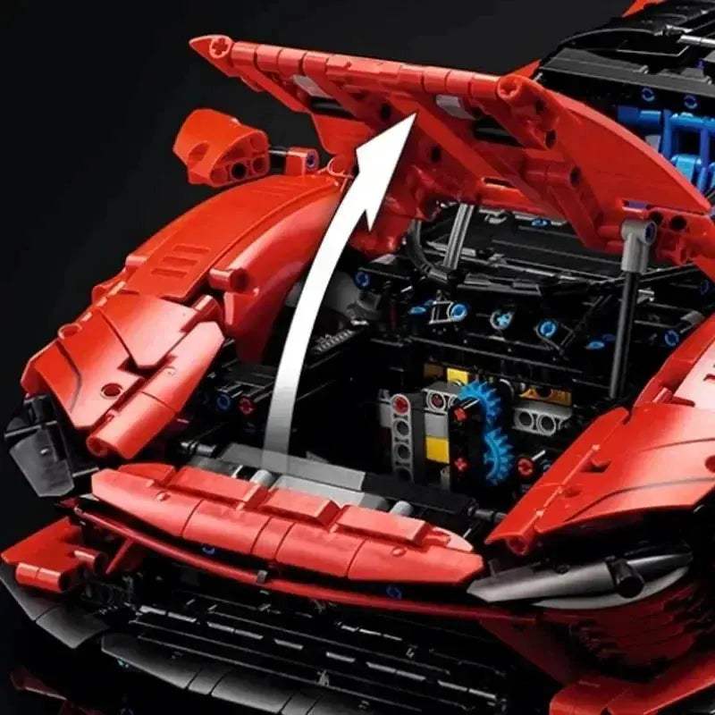 Supercar Building Blocks Tech Model 42143 Compatible With Lego - ToylandEU