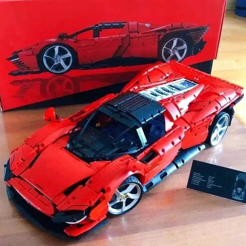 Supercar Building Blocks Tech Model 42143 Compatible With Lego - ToylandEU