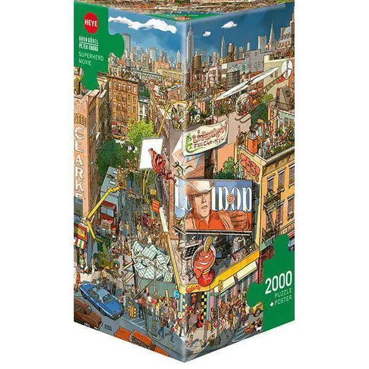  Superhero Movie 2000 Piece Jigsaw Puzzle For Fans Heye -  ToylandEU™