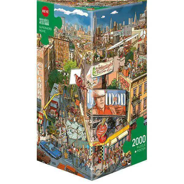 Superhero Movie 2000 Piece Jigsaw Puzzle For Fans By Heye - ToylandEU