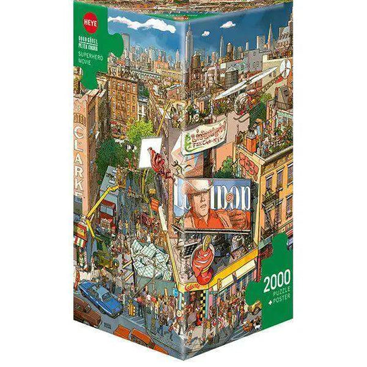  Superhero Movie 2000 Piece Jigsaw Puzzle For Fans Heye -  ToylandEU™