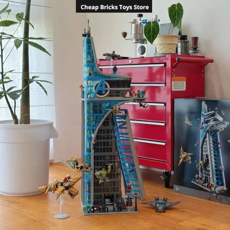 Superhero Skyscraper Building Blocks | 520 Pieces | Toylandeu™