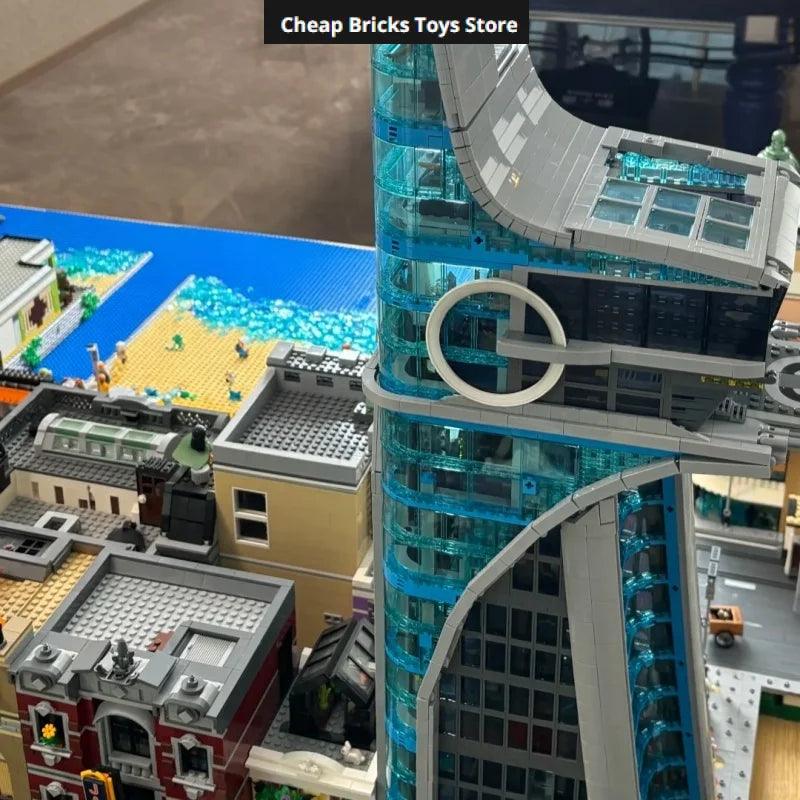 Superhero Skyscraper Building Blocks | 520 Pieces | Toylandeu™