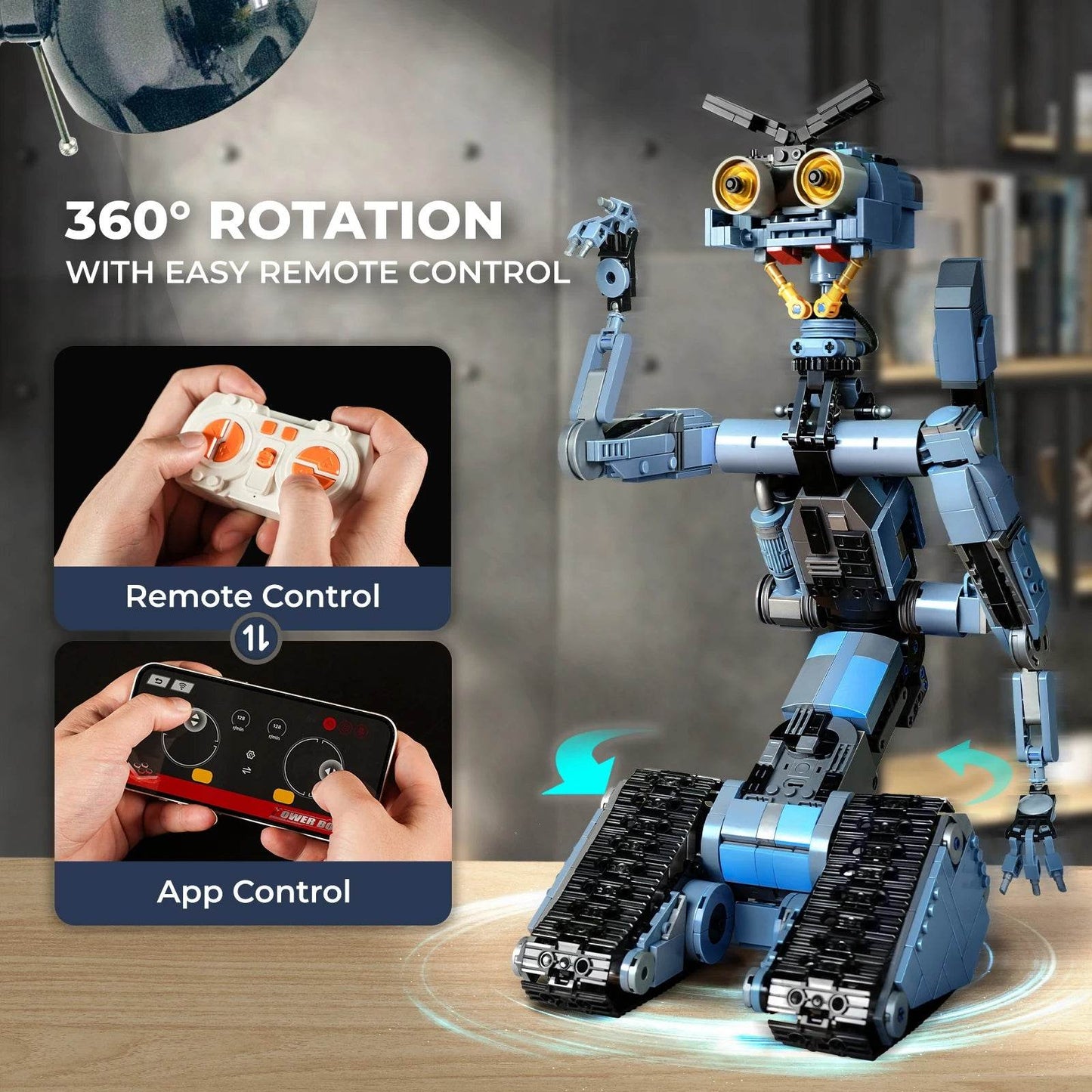 Superior Robot Block Set With Remote Control For Kids - ToylandEU