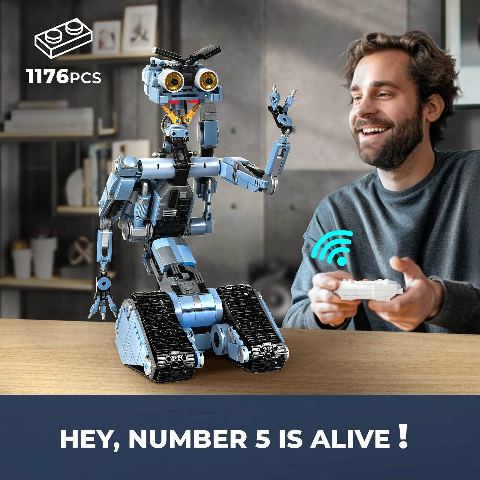 Superior Robot Block Set With Remote Control For Kids - ToylandEU