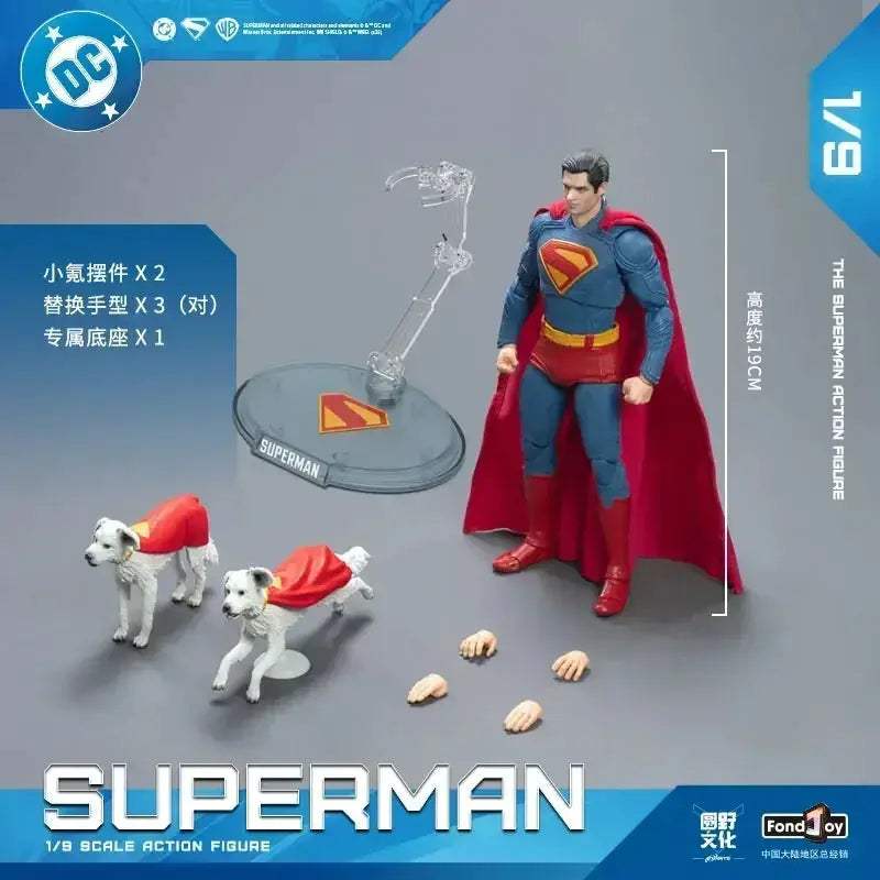 Superman Action Figure PVC Jointed Movable Toy Gift - ToylandEU