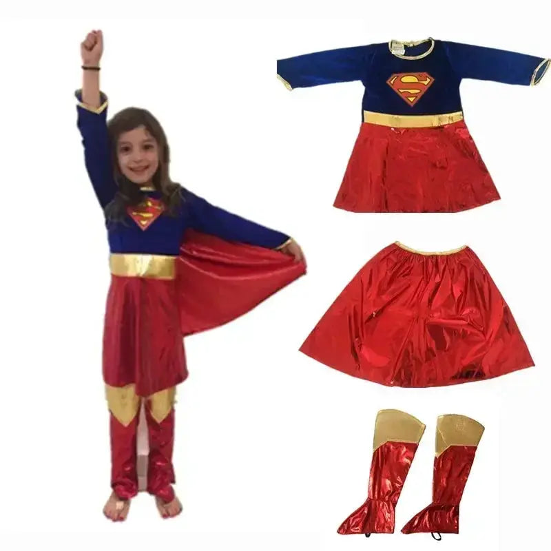  Superwoman Cosplay Costume With Shoe Covers -  ToylandEU™