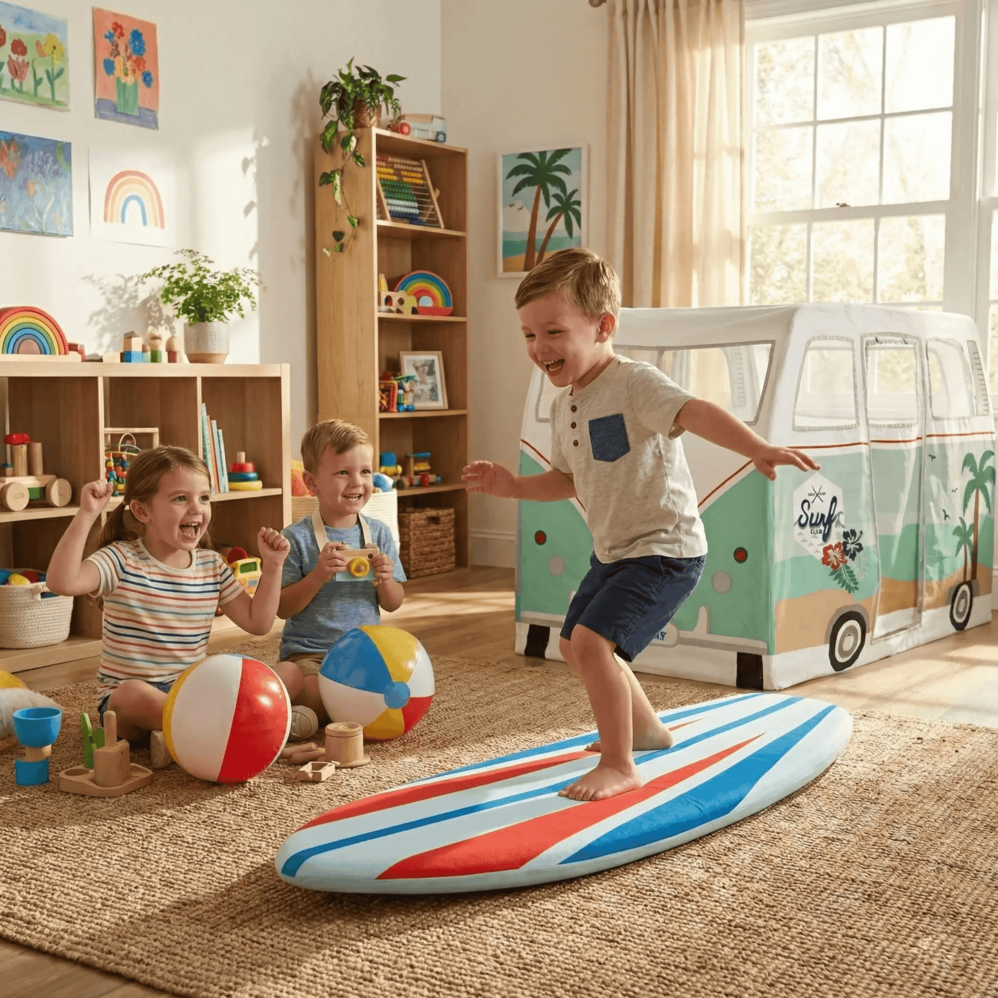 Surf Board Plush Toy - Role Play Kids