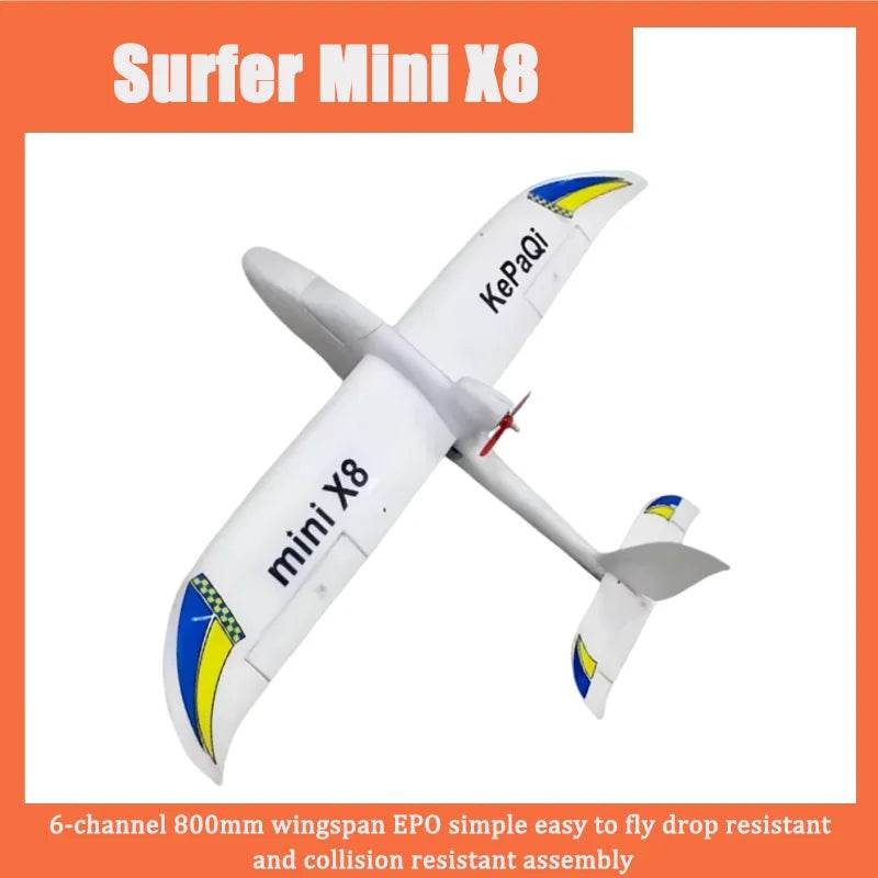 Surfer Mini X8 Beginner'S Easy To Fly Remote Controlled Plane - ToylandEU