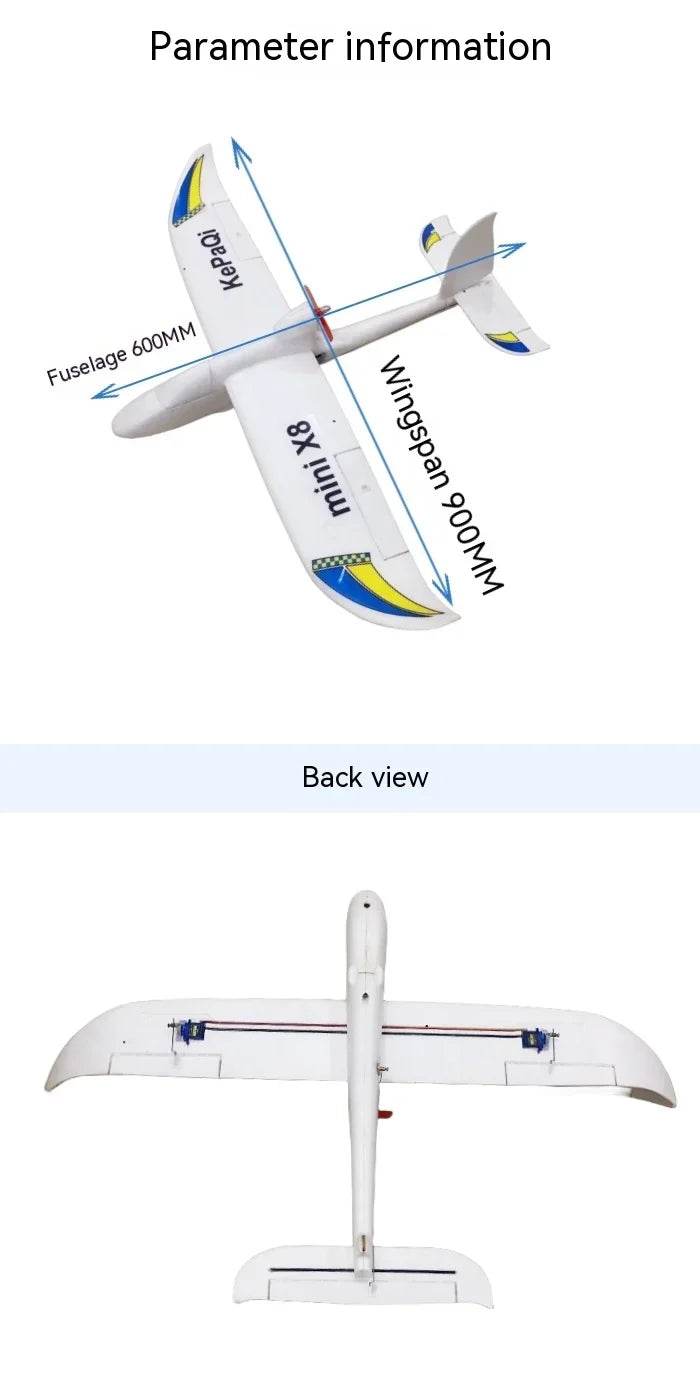 Surfer Mini X8 Beginner'S Easy To Fly Remote Controlled Plane - ToylandEU