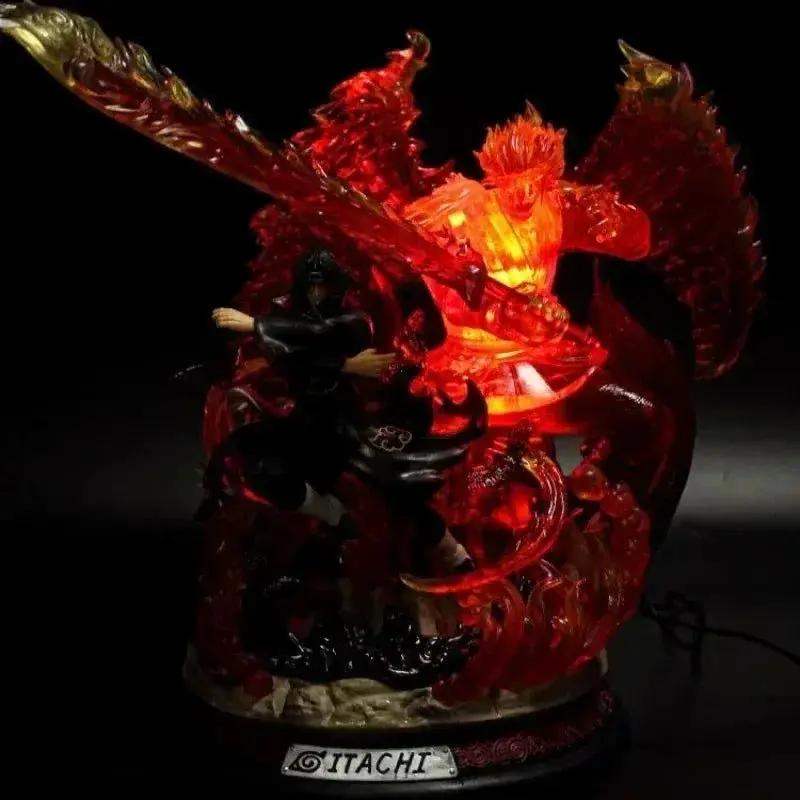 Susanoo Uchiha Itachi LED Anime Figurine, Naruto Shippuden Figures Collections 36 cm - ToylandEU