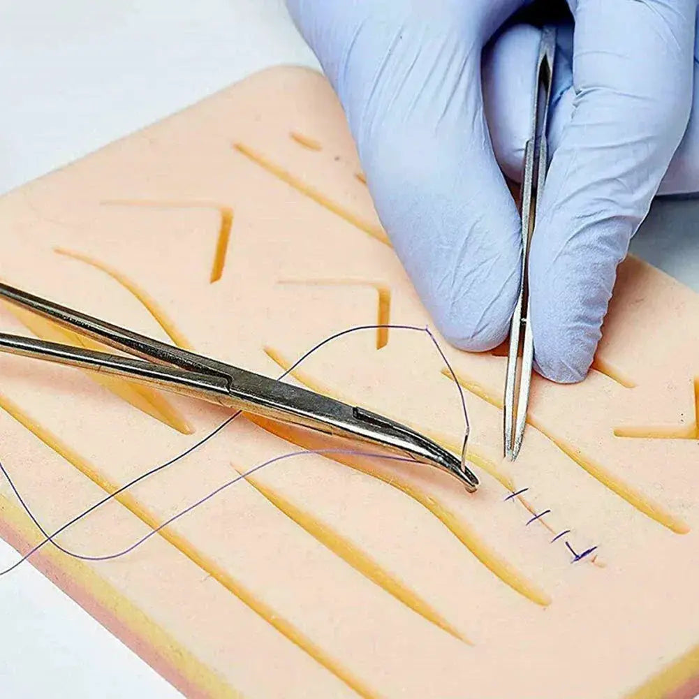Suture Practice Kit With Durable Silicone Skin Pad - ToylandEU