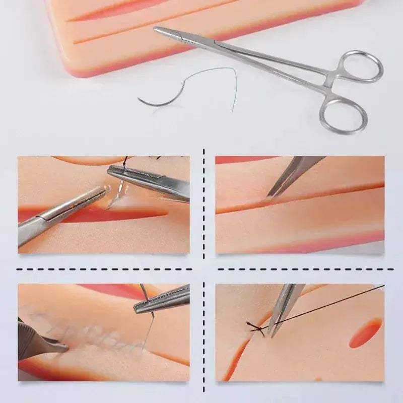 Suture Practice Kit With High Fidelity Silicone Skin - ToylandEU