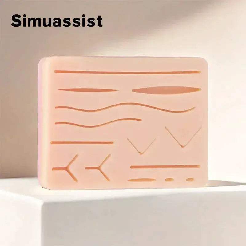 Suture Practice Pad Reusable Traumatic Wound Silicone Model - ToylandEU