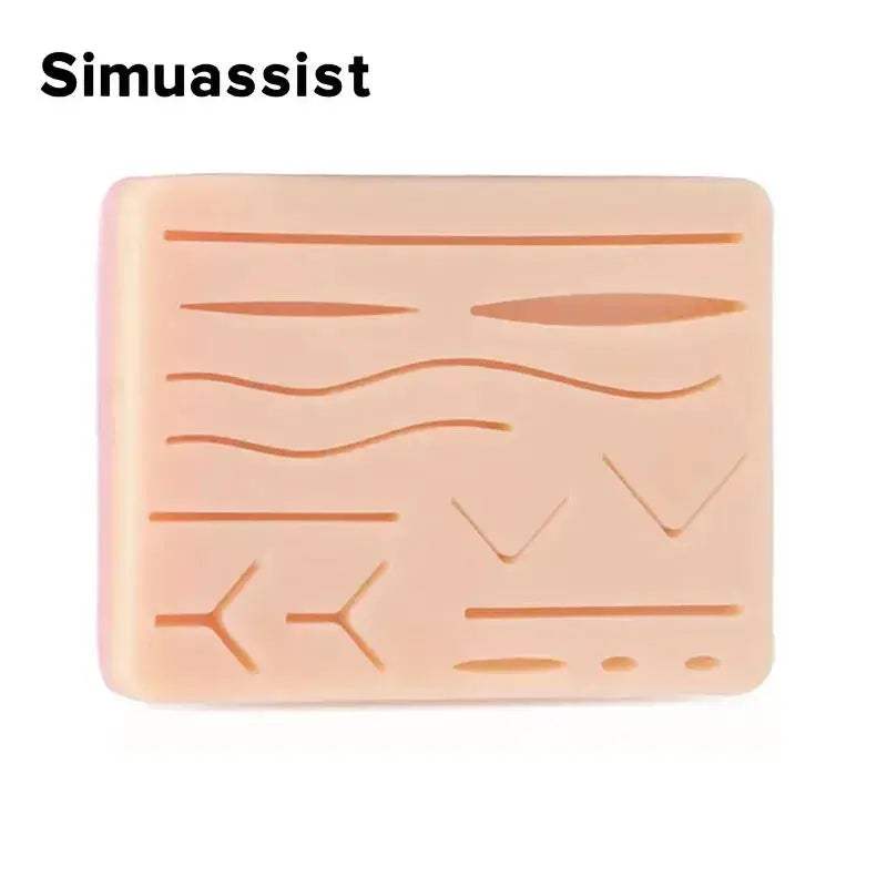 Suture Practice Pad Reusable Traumatic Wound Silicone Model - ToylandEU
