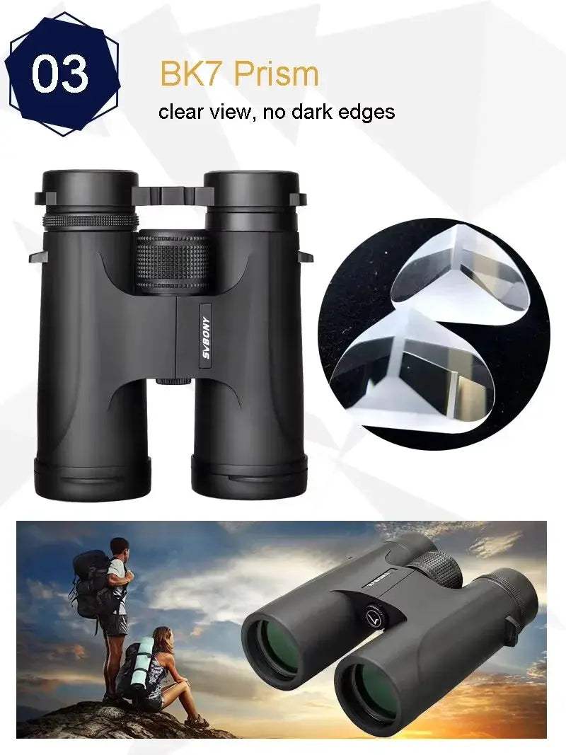 Svbony 10x42 Binoculars For Long Range HD Viewing Professional - ToylandEU