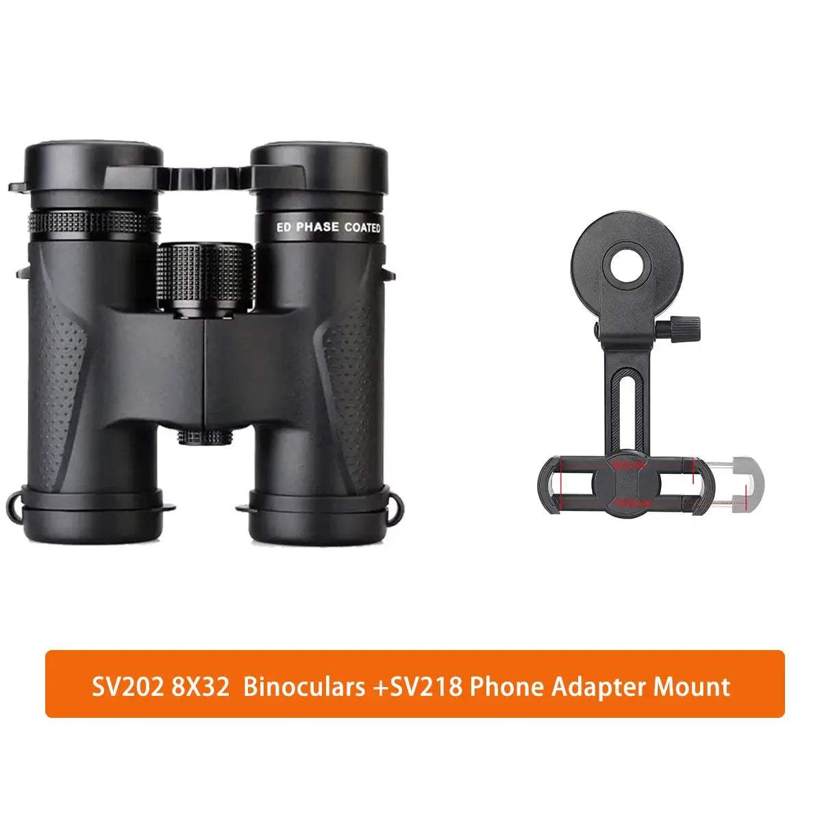 Svbony SV202 ED Binoculars 8x42 Long Range IPX7 Magnesium Alloy - ToylandEU