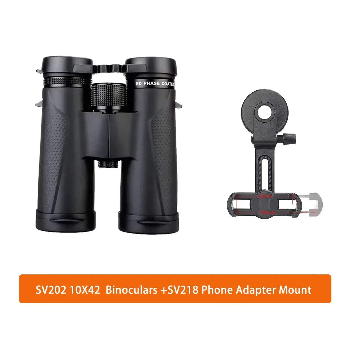 Svbony SV202 ED Binoculars 8x42 Long Range IPX7 Magnesium Alloy - ToylandEU