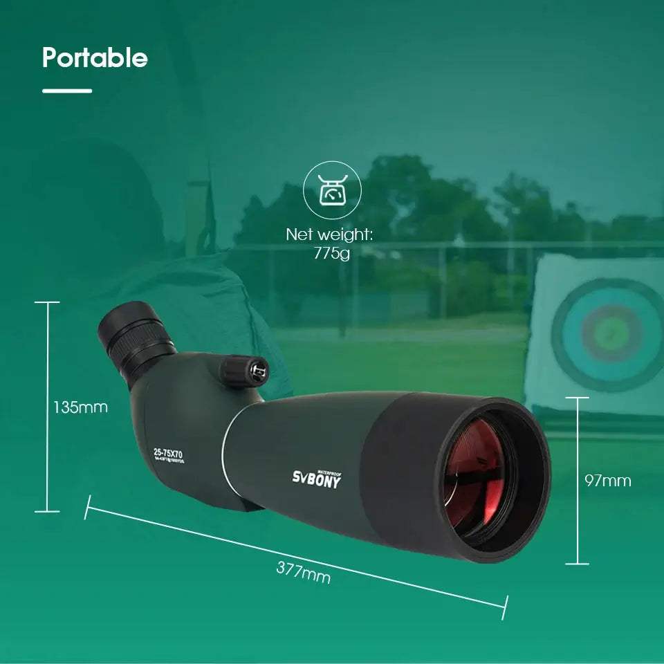 Svbony SV28Plus Spotting Scope 50/60/70mm Powerful Zoom For Archery - ToylandEU