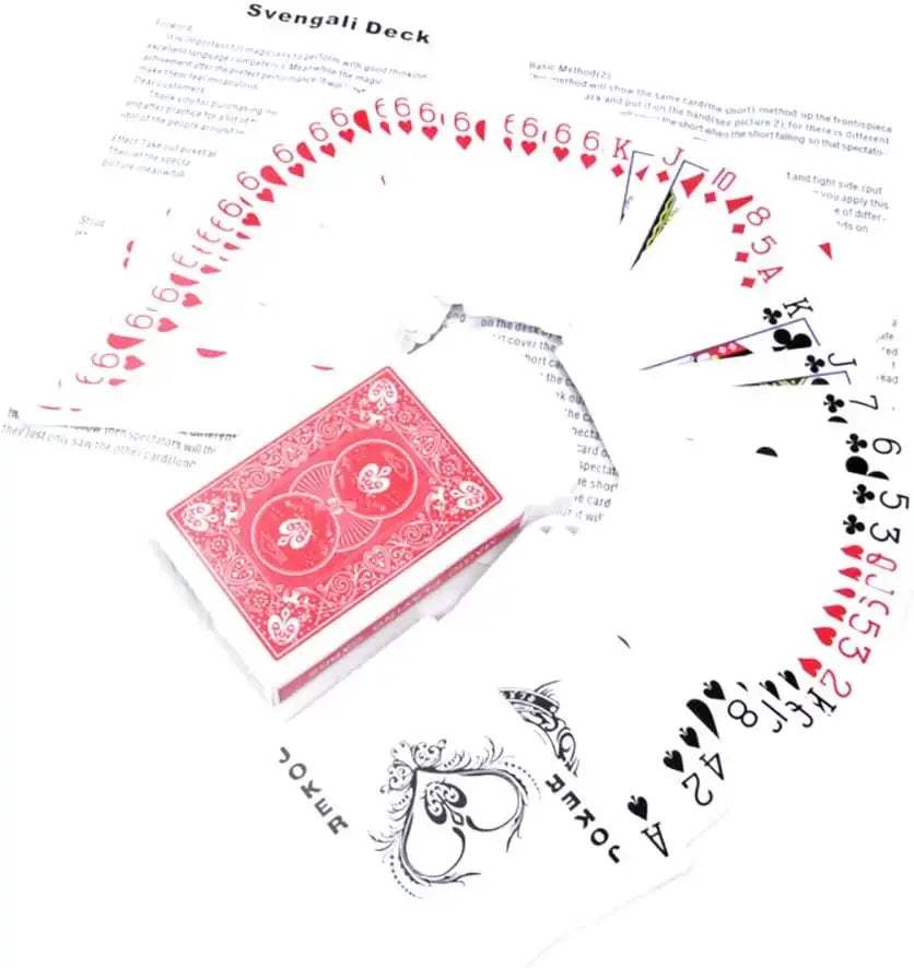 Svengali Deck Magic Tricks Gimmick Cards For Easy Close Up - ToylandEU