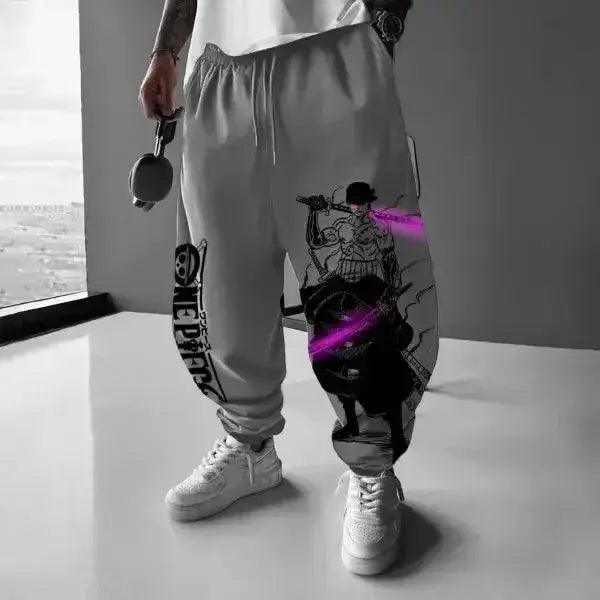  One Piece Anime Jogger Pants Cartoon Print Comfort Fit -  ToylandEU™