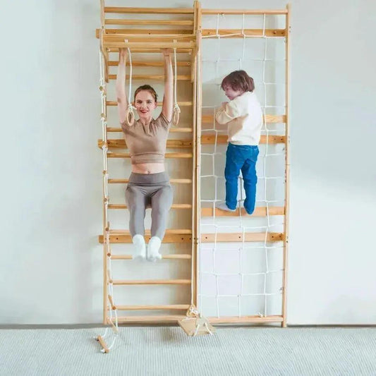  Swedish Ladder Indoor Jungle Gym For Kids 5 In 1 -  ToylandEU™