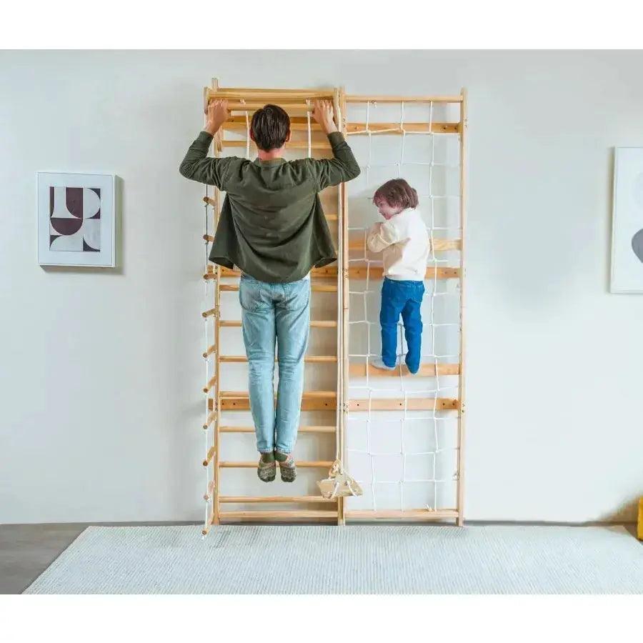  Swedish Ladder Indoor Jungle Gym For Kids 5 In 1 -  ToylandEU™