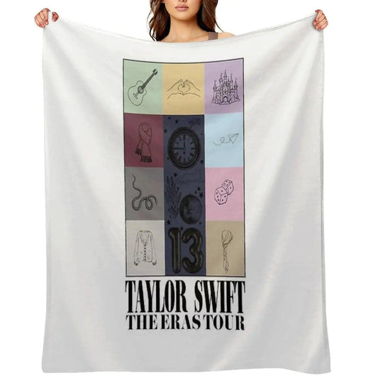  Swiftie Eras Tour Poster Throw Blanket Premium Comfort -  ToylandEU™