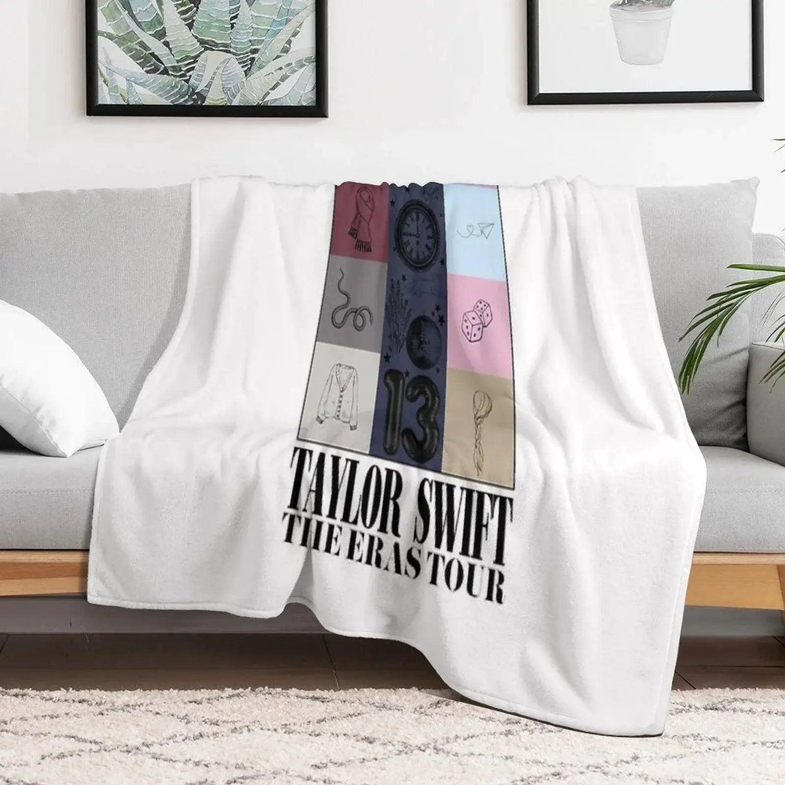  Swiftie Eras Tour Poster Throw Blanket Premium Comfort -  ToylandEU™