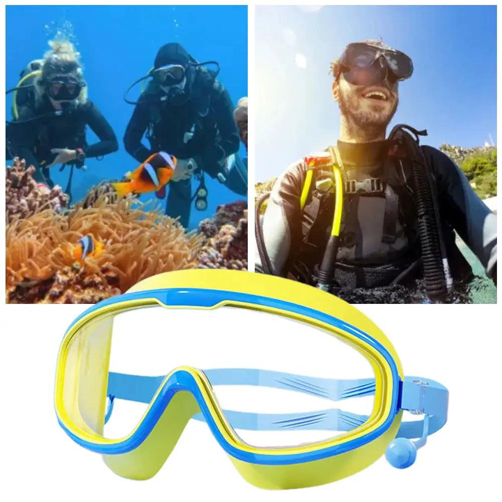  Kids Swim Goggles HD Anti Fog UV Protection With Earplugs -  ToylandEU™