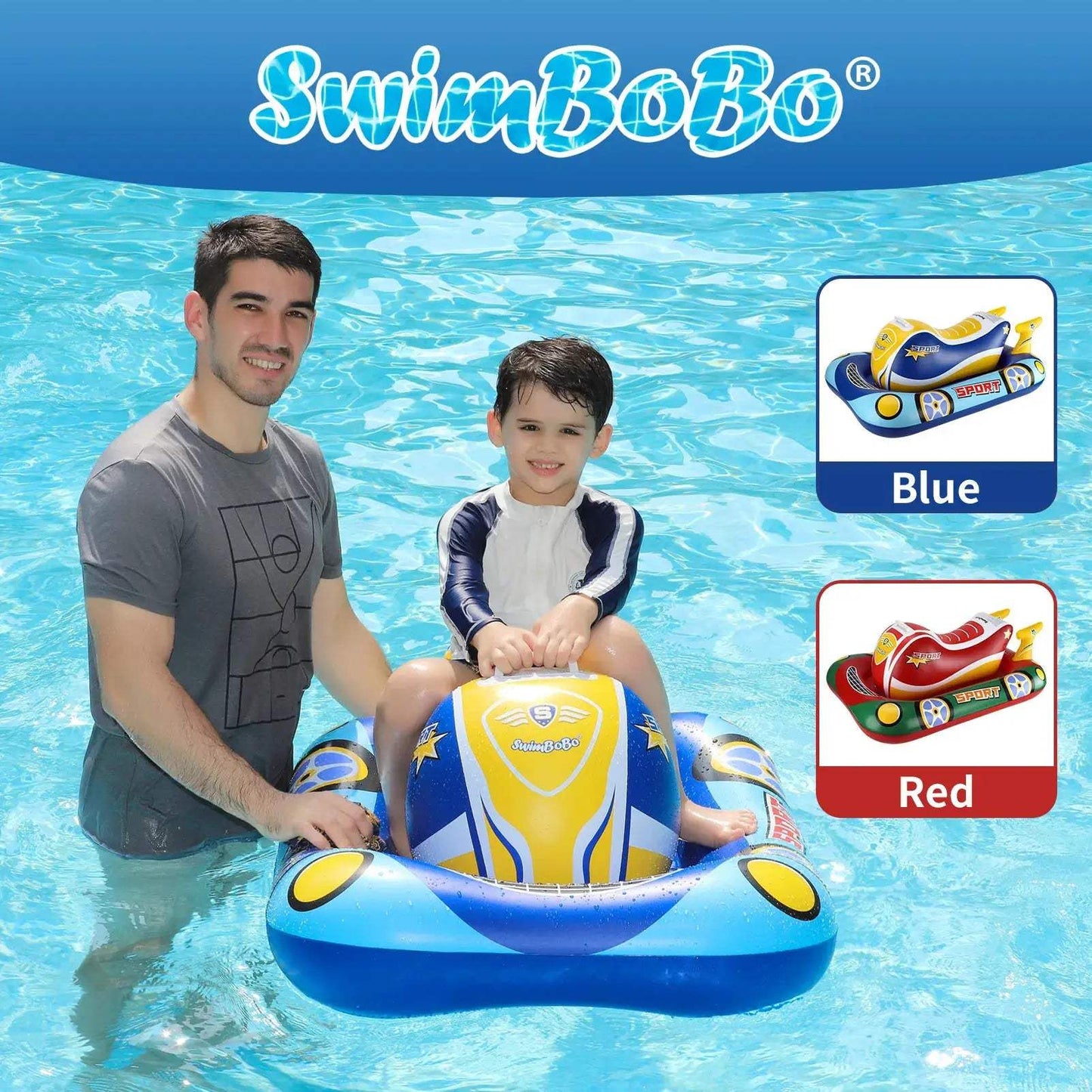  Swimbobo Kids Inflatable Swim Seat Float CE Certified -  ToylandEU™
