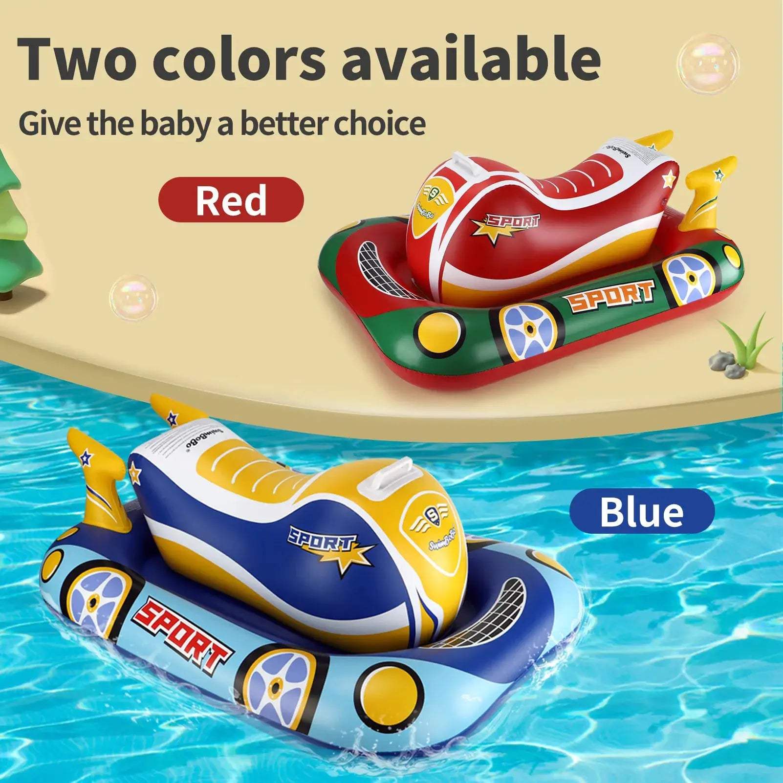  Swimbobo Kids Inflatable Swim Seat Float CE Certified -  ToylandEU™