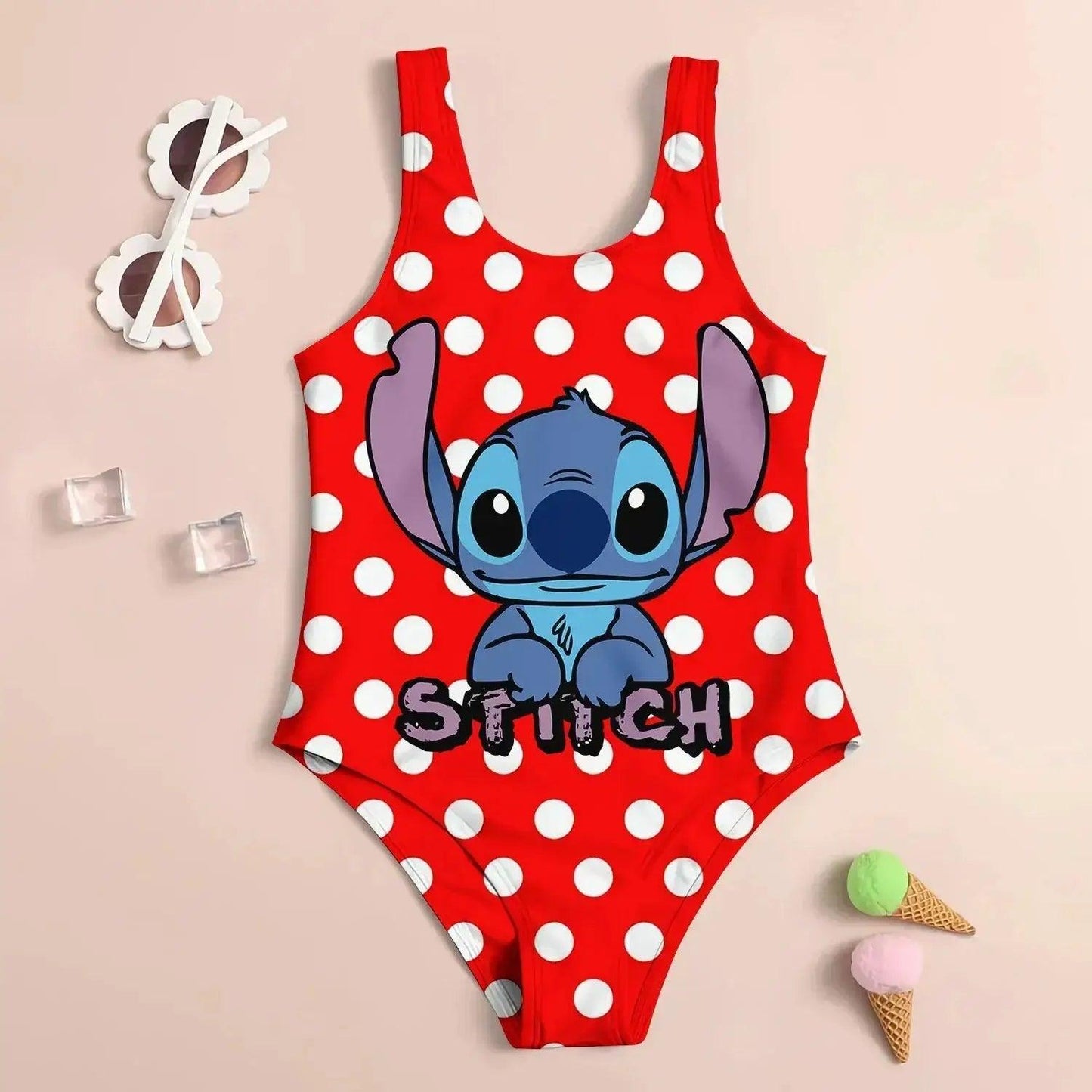 Girls Swimwear Set UV Protection Quick Dry 3D Print -  ToylandEU™