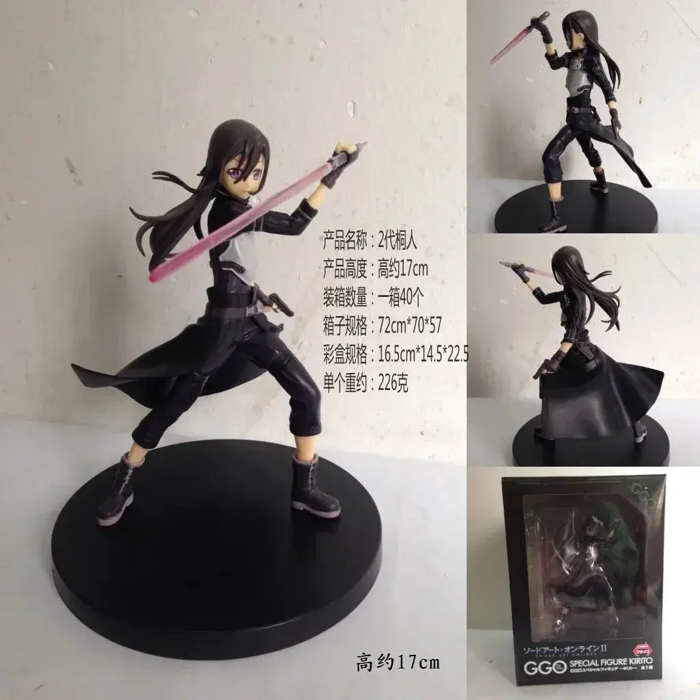 Sword Art Online Action Figure Set 10cm Movable Collectible - ToylandEU