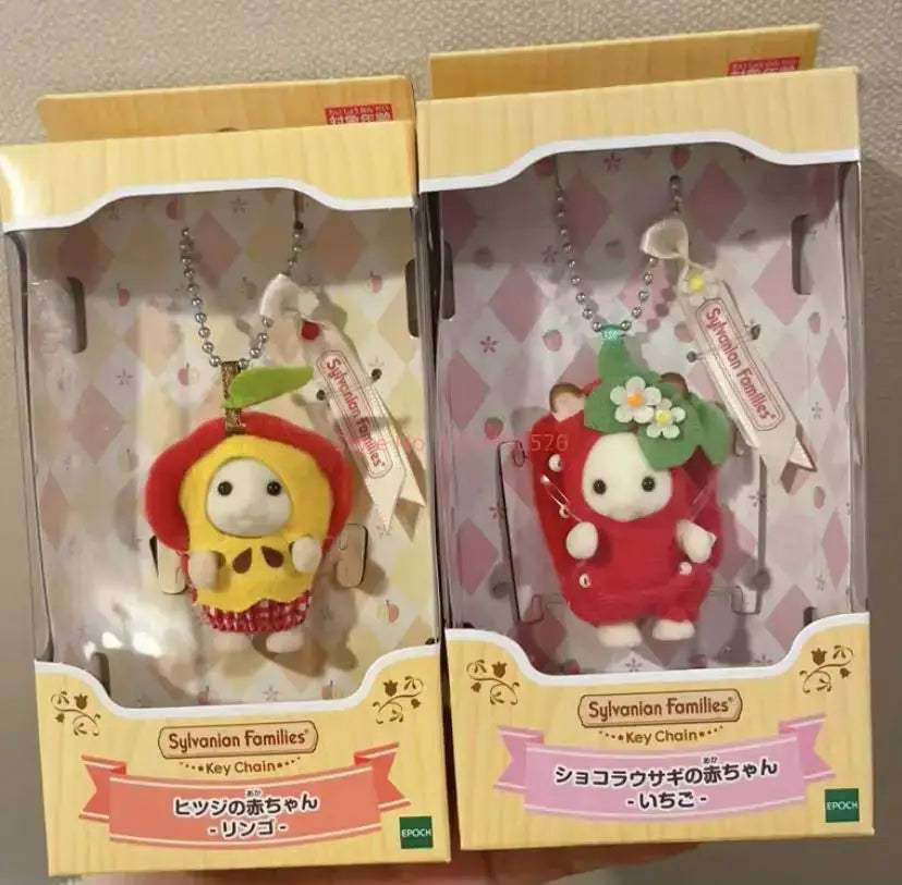 Sylvanian Families Strawberry Rabbit Doll Set Collectible Fun - ToylandEU