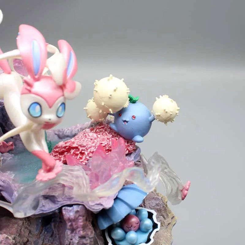 Sylveon Pokemon Figure Premium PVC Statue Desk Decor