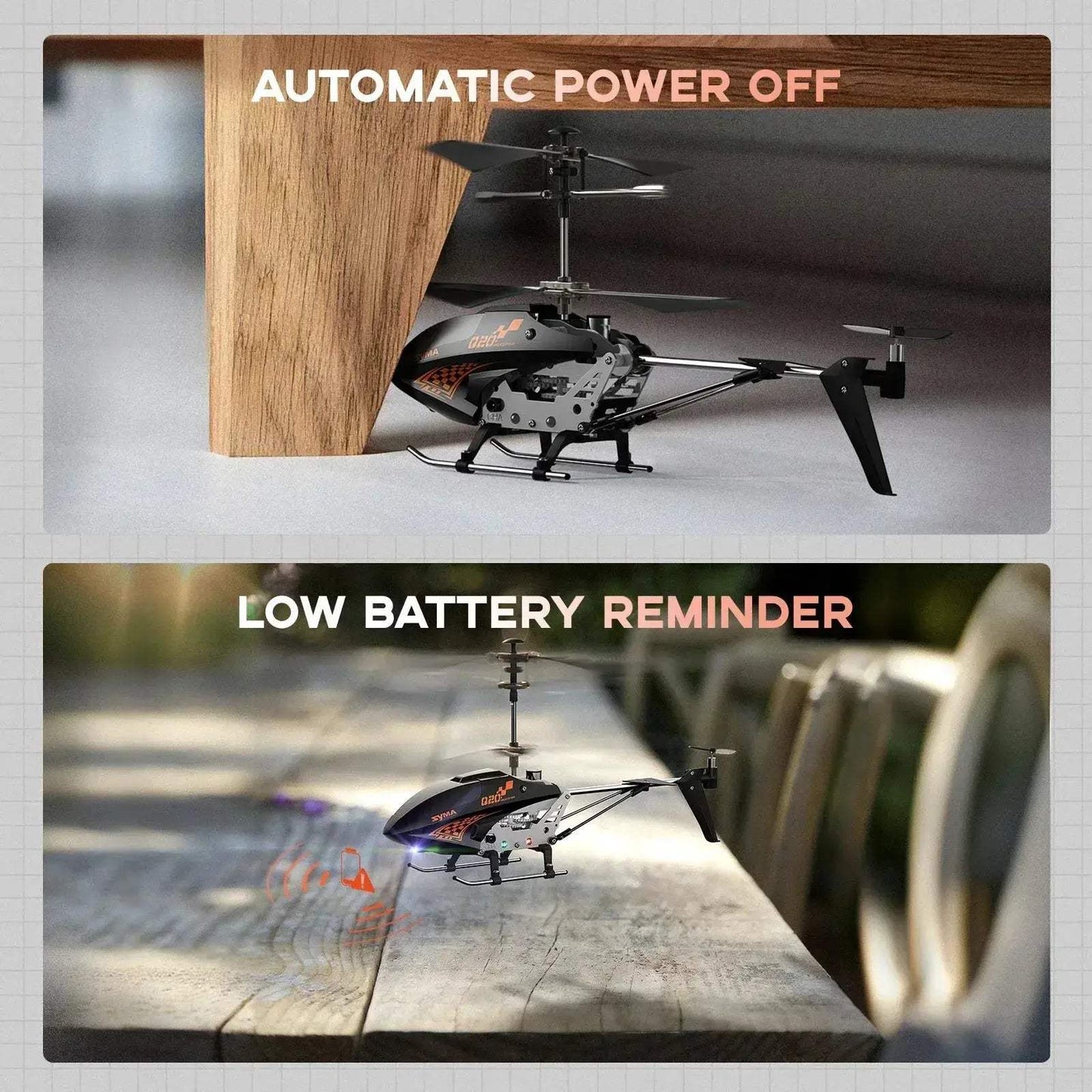 Syma Q20 RC Helicopter With Altitude Hold Quick Takeoff - ToylandEU