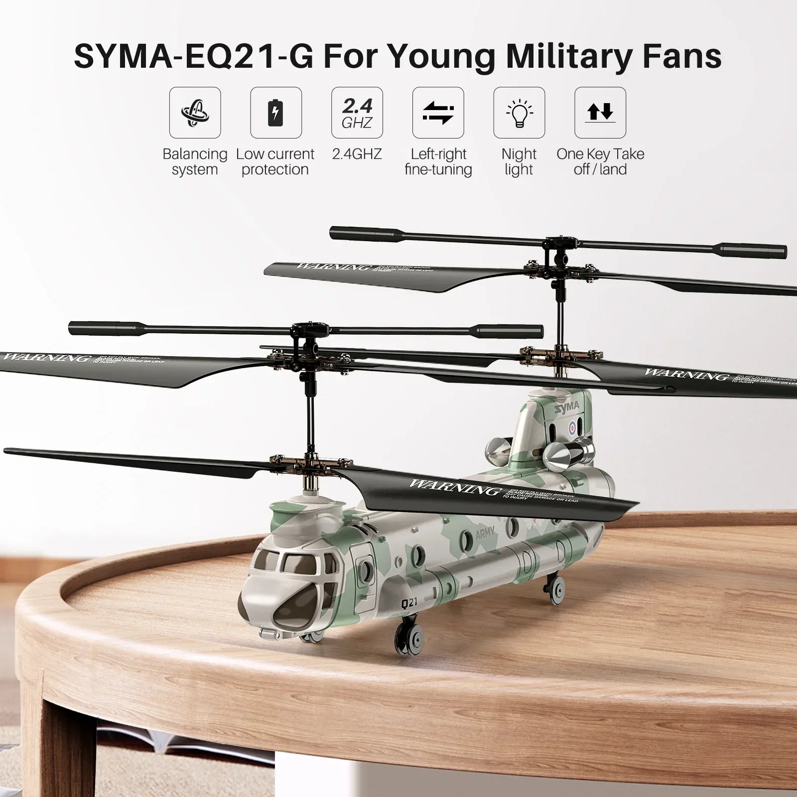 Syma RC Helicopter With Altitude Hold And One Key Takeoff - ToylandEU