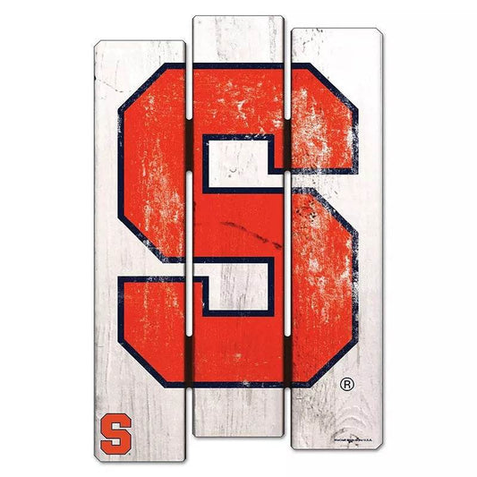 Syracuse Orange 11x17 Wood Fence Sign Decor Vintage Finish - ToylandEU