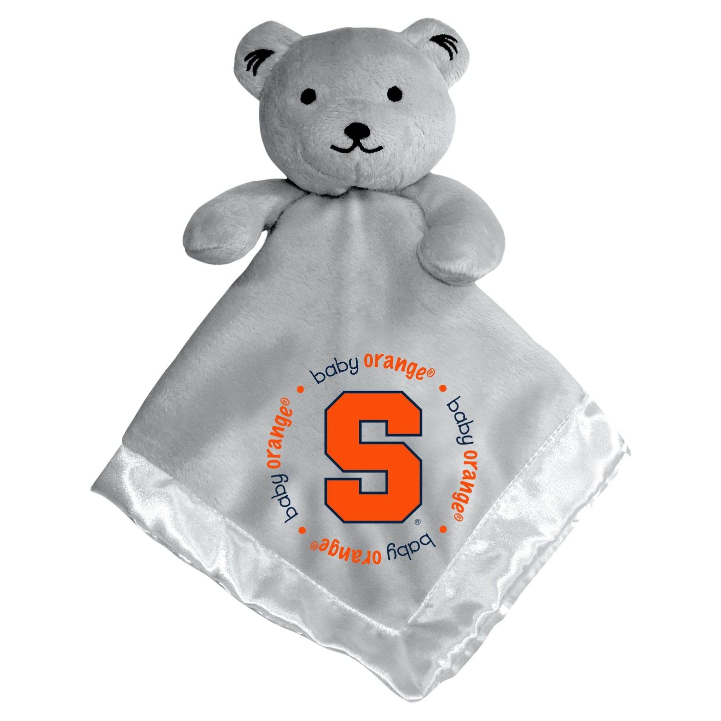 Syracuse Orange Security Plush Bear Gray Embroidered Logo - ToylandEU
